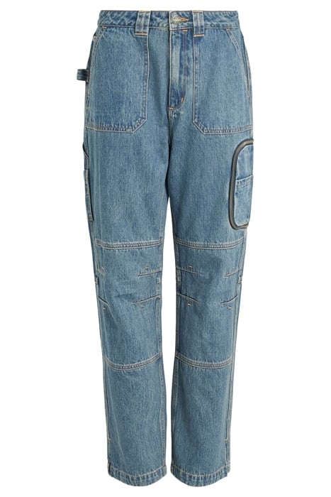 FLORENCE CARGO TROUS VINTAGE INDIGO 4