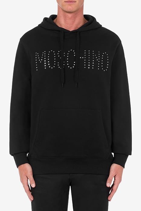 EMBROIDERED MIRRORS HOODIE BLACK 1