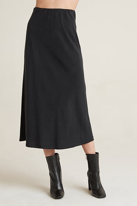 BIAS MIDI SKIRT VINTAGE BLACK 1