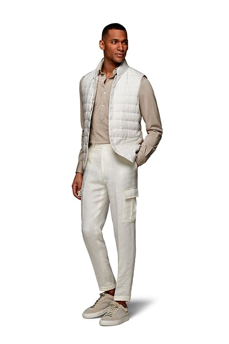 BODYWARMER-OFFWHITE WHITE 6