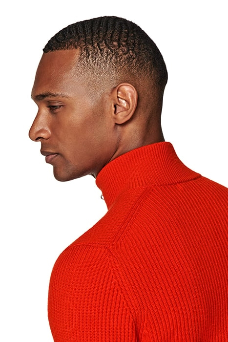 HALF ZIP LUX ORANGE ORANGE 7