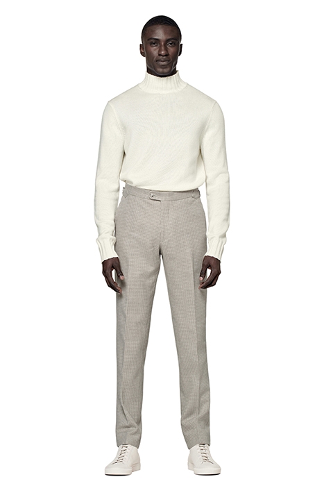 SOHO - SAND HOUNDSTOOTH LIGHT BROWN 3