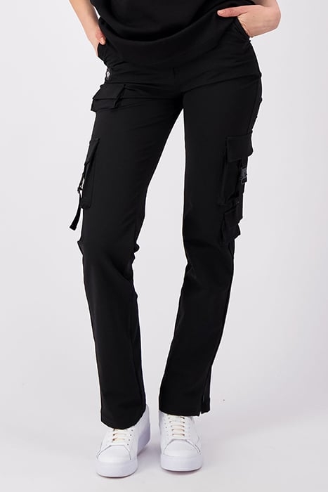 CLIP CARGO PANTS BLACK 6