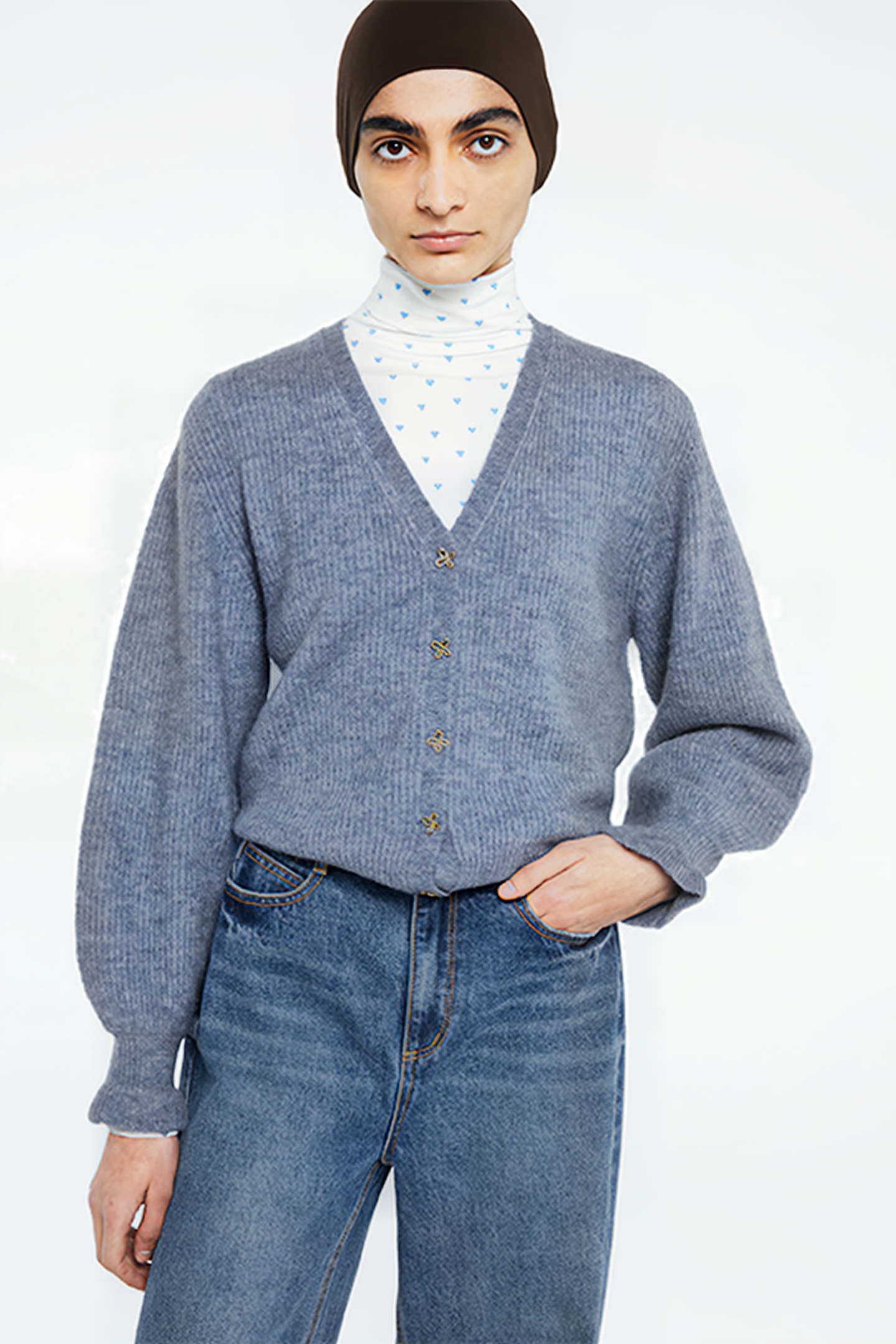 JADE TOP CREAM WHITE/RIAD BLU 4