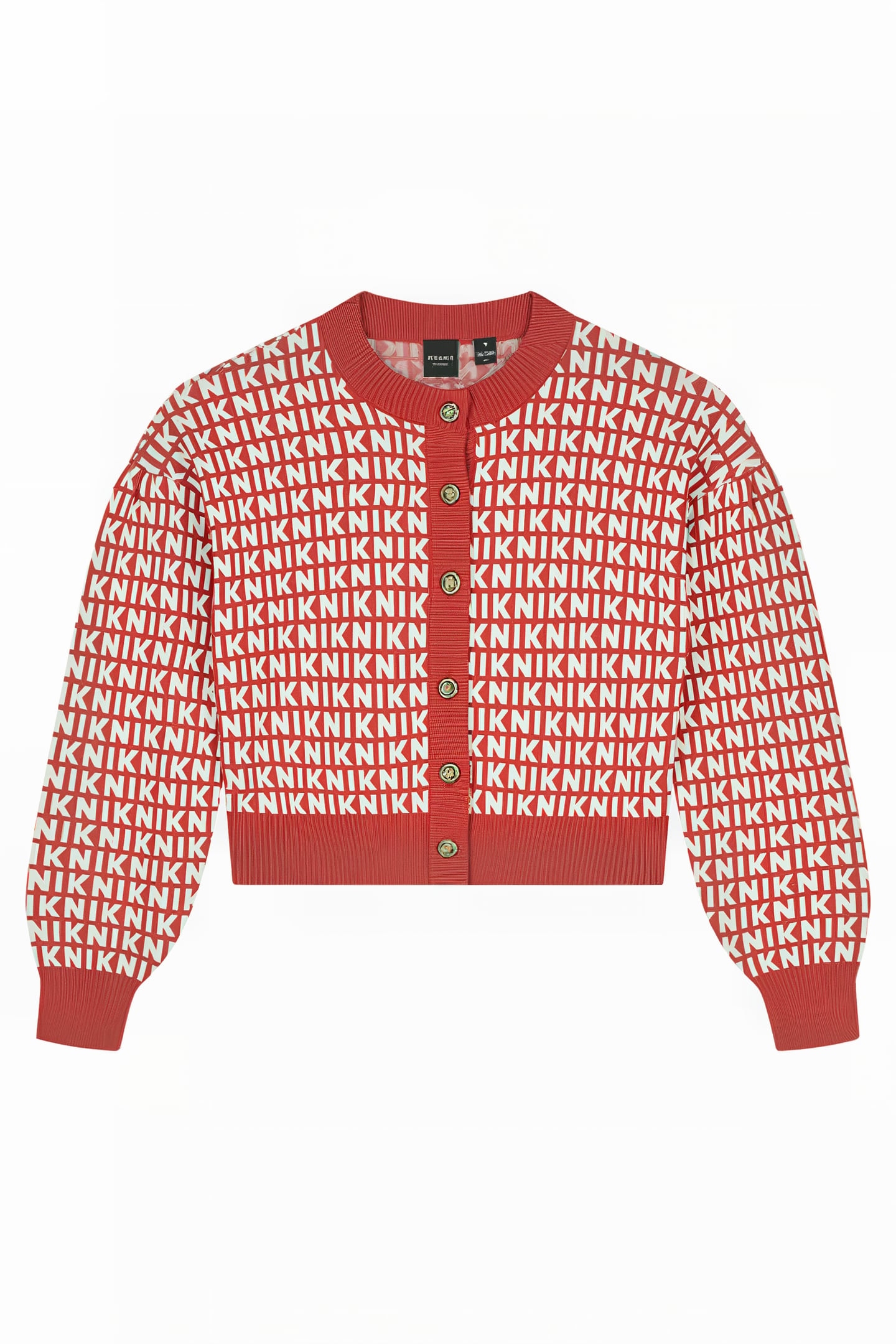 PAYTON CARDIGAN TERRACOTTA RED 1