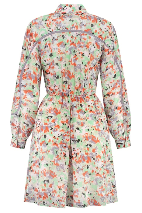 ROMA SHORT DRESS FLOWERFIELD PINK 2