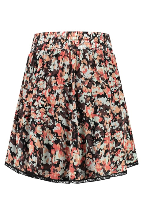 ROMA SKIRT FLOWERFIELD BROWN 2