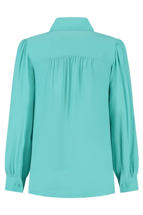 SHELL BUTTON BLOUSE AQUARELLE 2