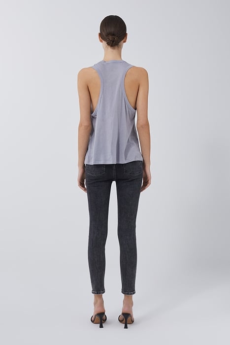 HEMMA TANK TOP IN PEARL GREY 2