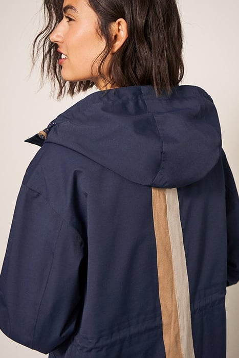 MILLIE WATERPROOF COAT NAVY 4