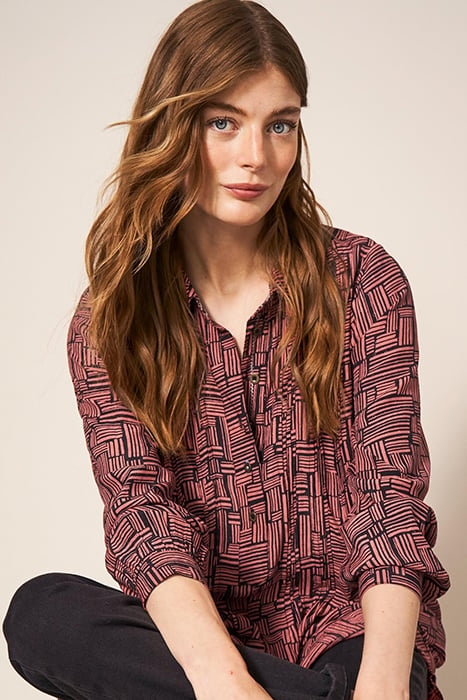 GEORGIE SHIRT TUNIC NAVY 3