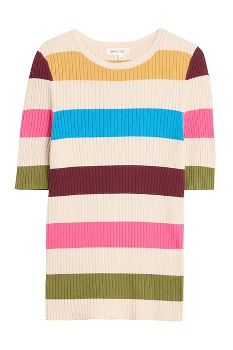 IVY RIB JUMPER IVORY 3