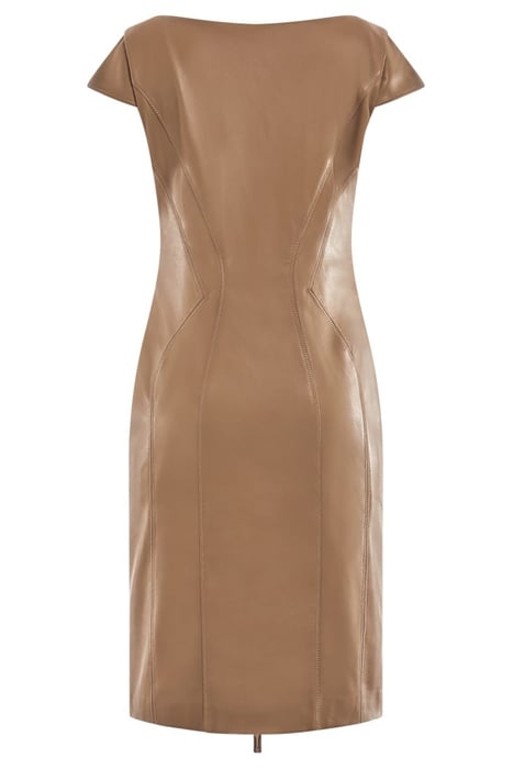 ROSE DRESS TRUFFLE DUST LEATHER MULTI 2