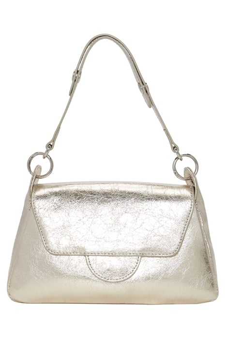 COMPOSED FLAP O BAG PARIS PEARL PLATINUM 1