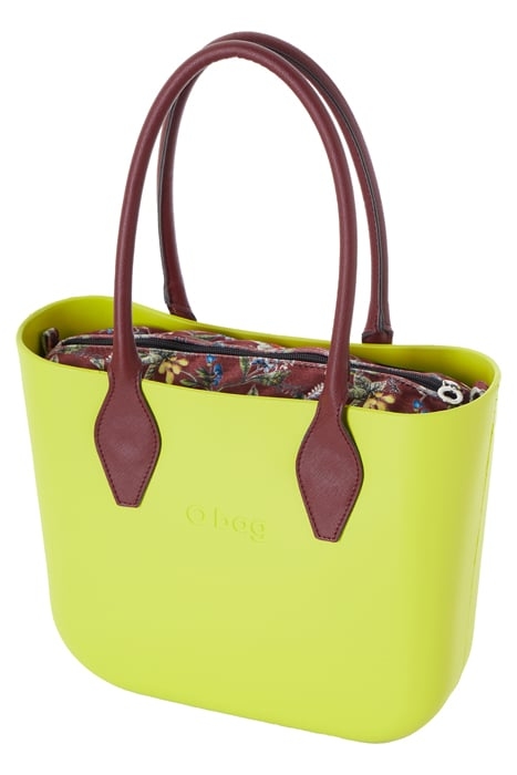 COMPOSED OBAG MINI VELVET DESIGN LIME 2