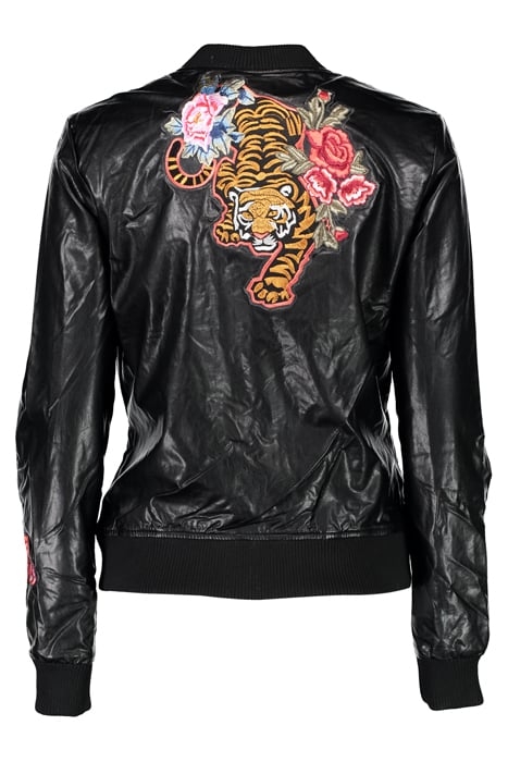 ZINOS PU BRODERIE BLACK 2