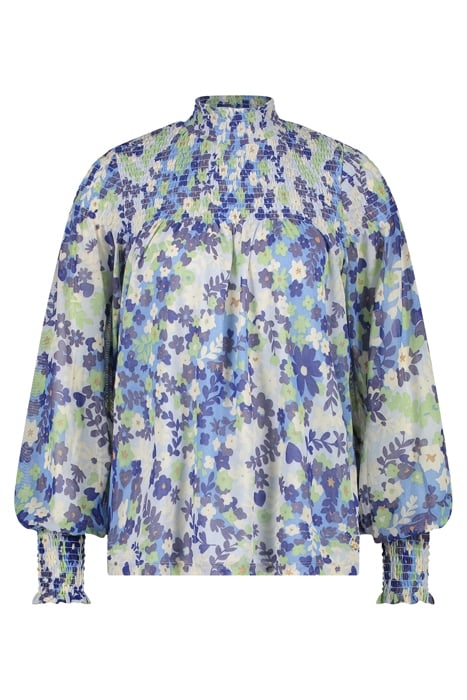 MILA TOP RIAD BLUE/HOLY GUACA 4