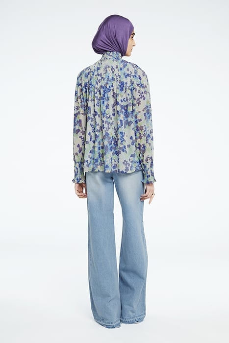 MILA TOP RIAD BLUE/HOLY GUACA 3