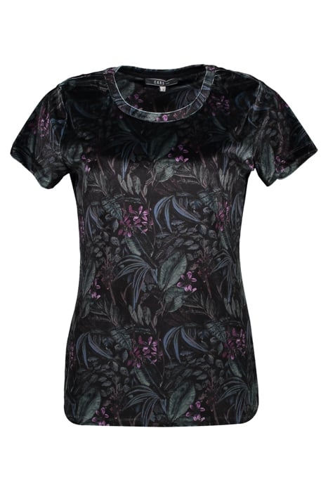 PRISCIA TS AOP BLACK 1