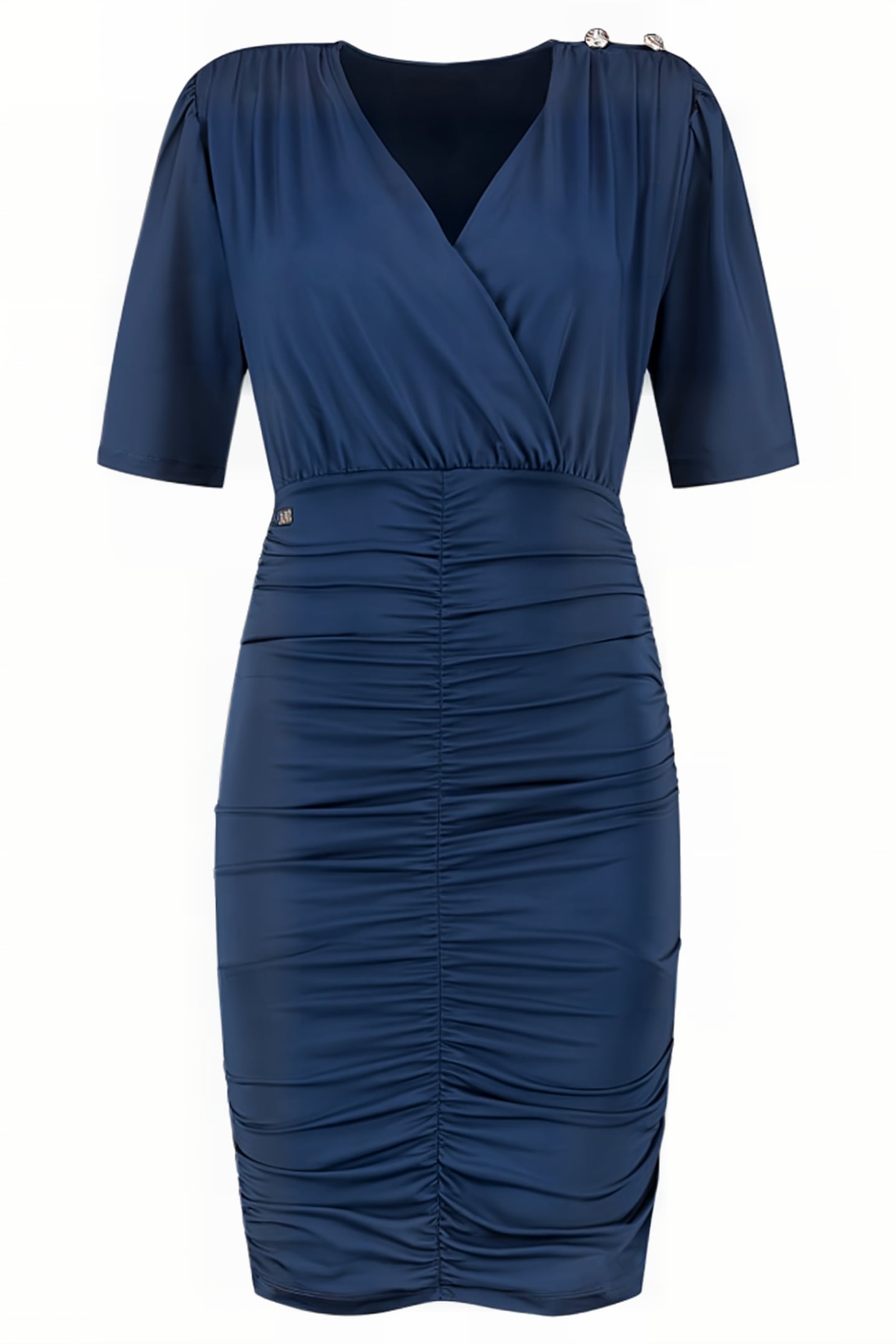 VERONA SS DRESS DEEP BLUE 2