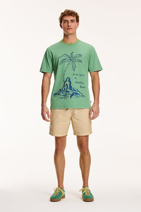 MEN MERMAID T-SHIRT SAGE GREEN 5