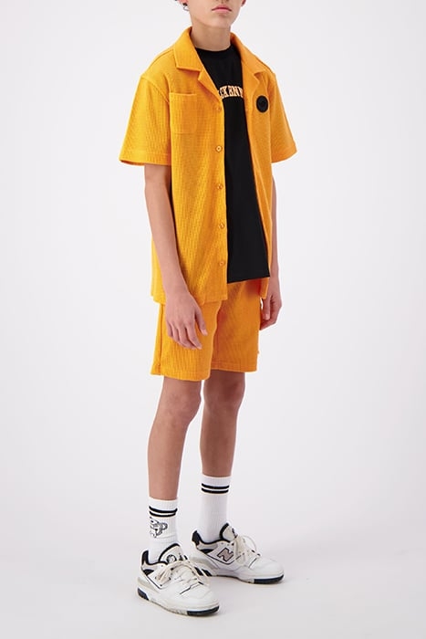 JR. WAFFLE SHIRT ORANGE 4