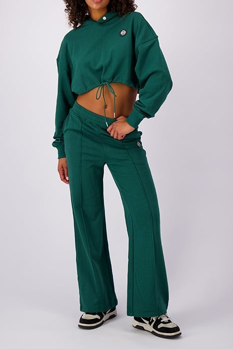 MONOGRAM HOODIE DARK GREEN 3