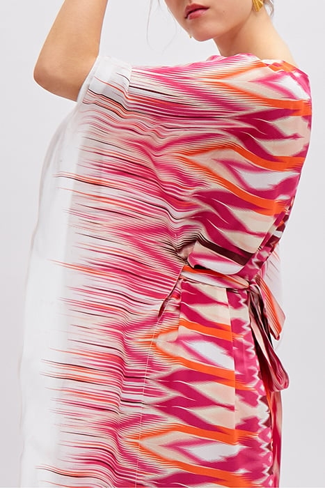 IKKS X GIGEEZ FUCHSIA ETHNIC MOTIF LONG DRESS 5