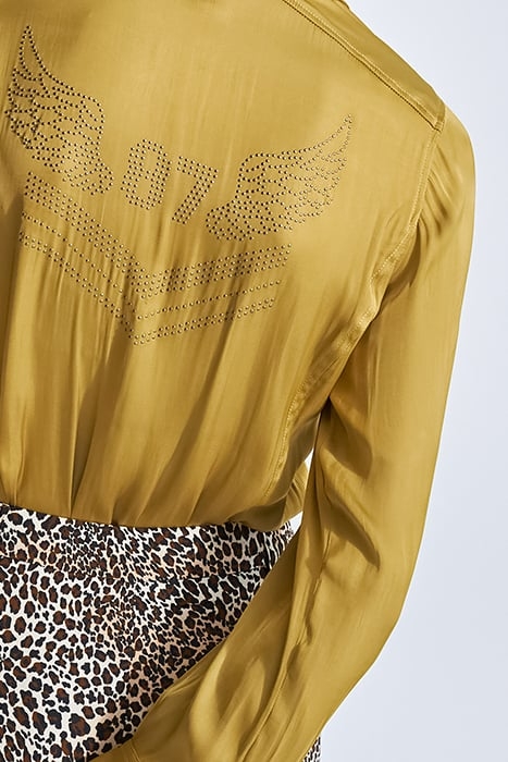 ABSINTHE SHIRT WITH STUDDED IMAGE ON BACK 4