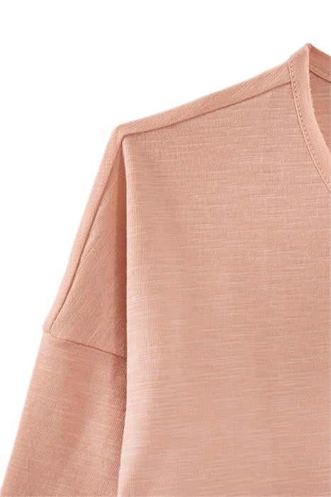 GIRLS’ PINK EMBROIDERED LACE-UP TRAINERS T-SHIRT 4