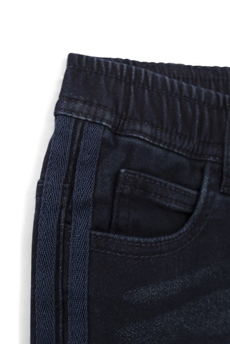 BOYS’ RAW JOGGER JEANS WITH SIDE BANDS 4