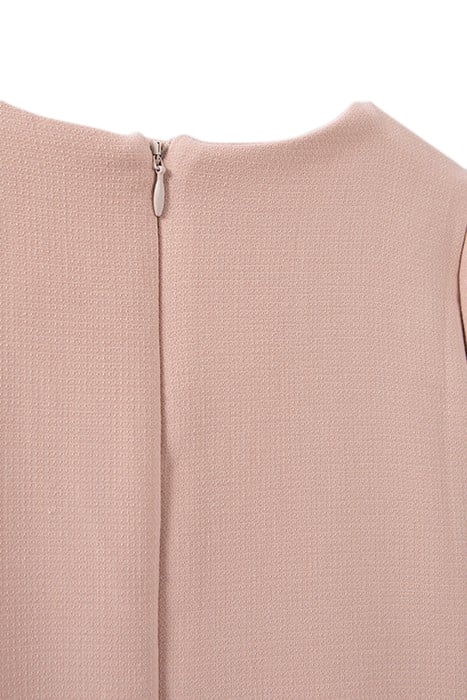 GIRLS’ ROSEWOOD CREPE SLOGAN DRESS 5