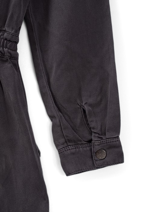 GIRLS’ GREY LYOCELL® ZIPPED JUMPSUIT 6