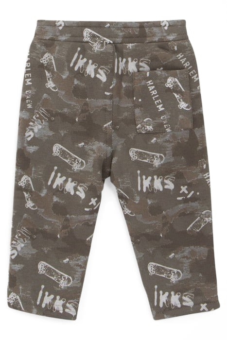 BABY BOYS’ CAMOUFLAGE JOGGERS AND KHAKI SWEATSHIRT OUTFIT 6