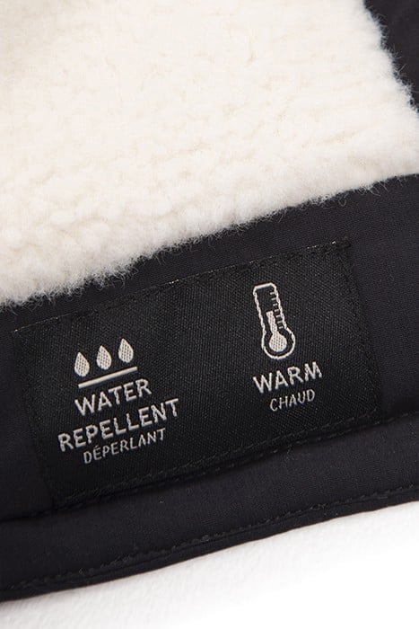 BABY GIRLS’ NAVY FUR-LINED HOODED PARKA 5