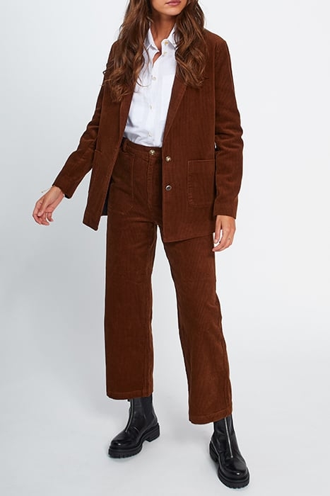 CHESTNUT CORDUROY SUIT JACKET 3
