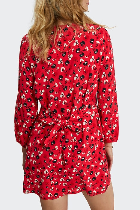 FLASH PINK ROCK FLORAL PRINT DRESS 2