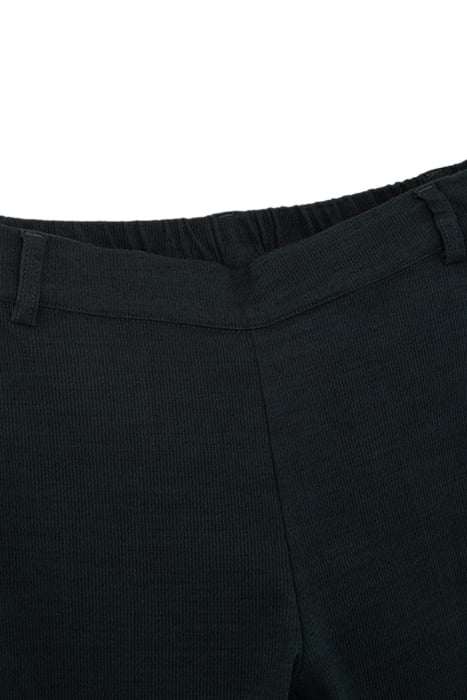 IMPERIAL GREEN TEXTURED KNIT TREGGINGS 2