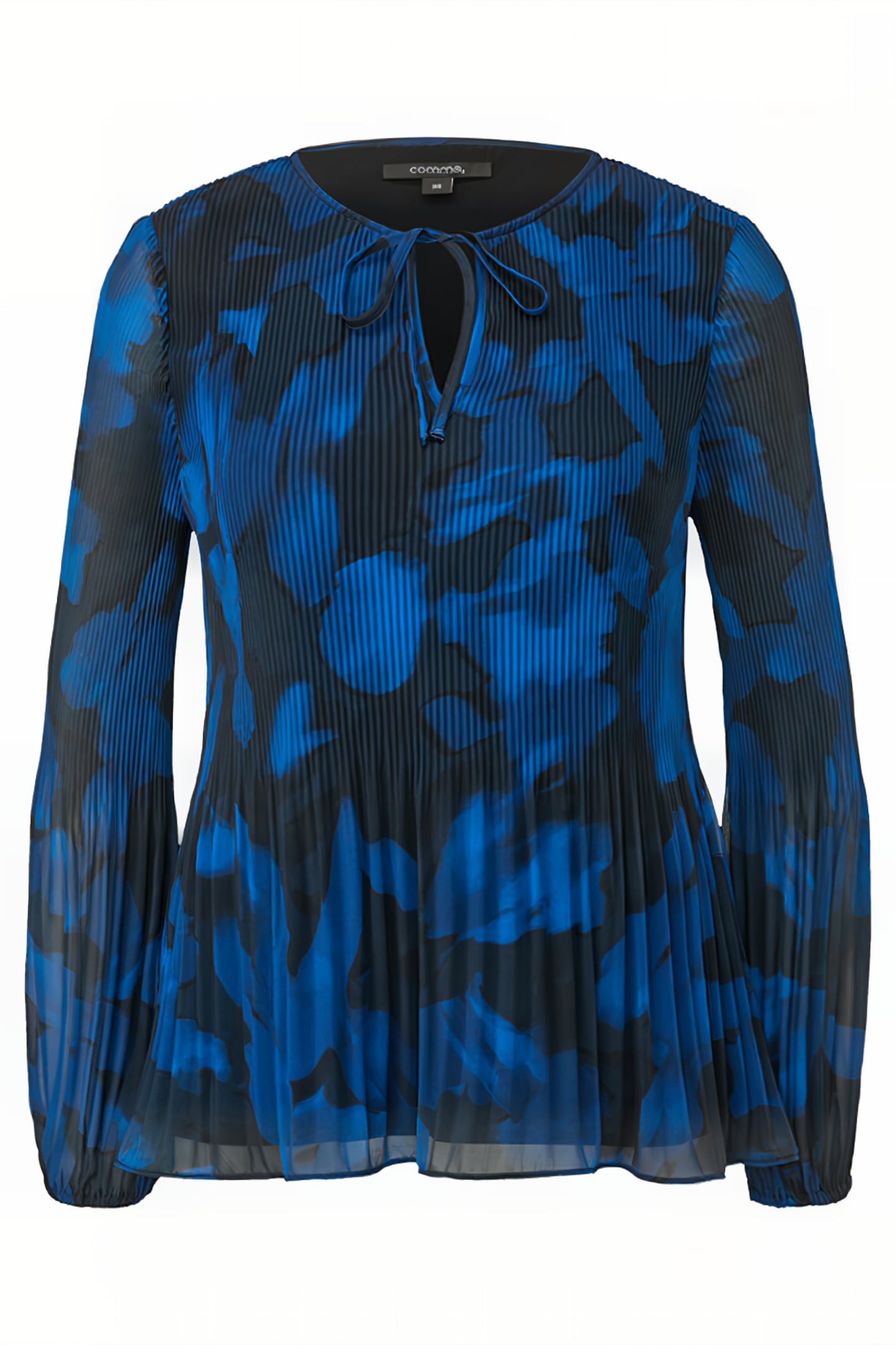 COMMA BLOUSES GREY/BLACK 3