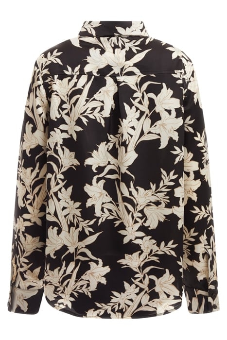 THE ICON BLOUSE PRINT SUNBURST BLACK BUTTON-DOWN SHIRT PRINT 5