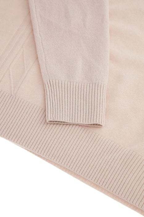 SIDE CABLES CASHM DREAMY SWEATER MOON 8