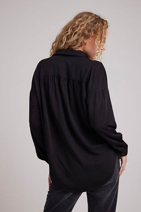 FLOWY SHIRT BLACK 2