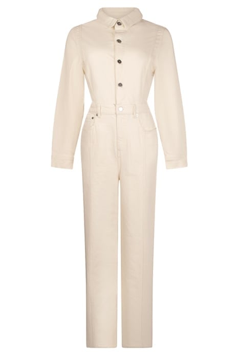 LAUREN DENIM JUMPSUIT S/S - NATURAL 3