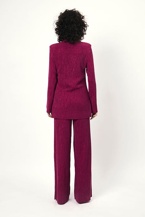 HOYS PLISSÉ WIDE LEG PANTS MULBERRY 2