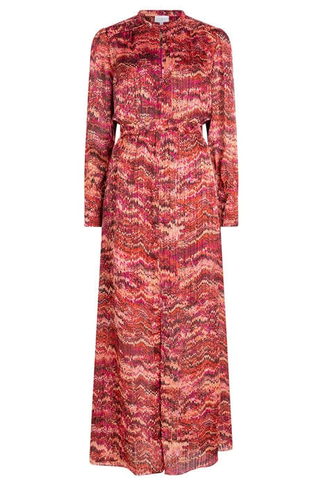 SHADOW PRINTED MIDI DRESS MULTICOLOUR 3