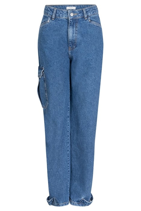 PRESTON CARGO JEANS VINTAGE BLUE 3