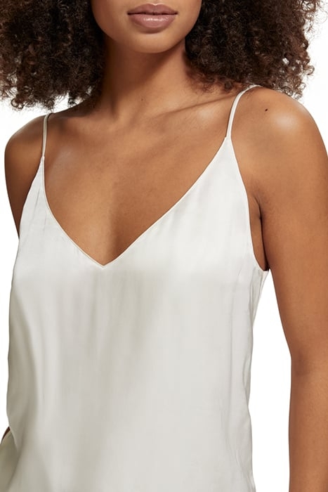 JERSEY TANK WITH WOVEN FRONT SOFT ICE 6