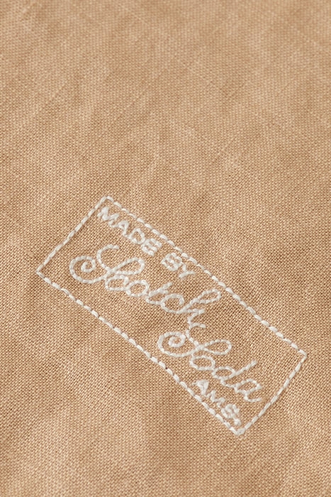 LINEN SHIRT WITH ROLL-UP SEASTONE 3