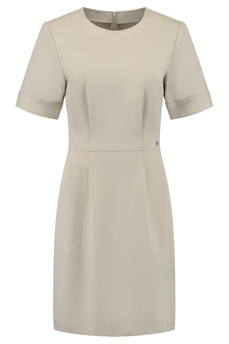 NOVA SHORT DRESS BEIGE 1
