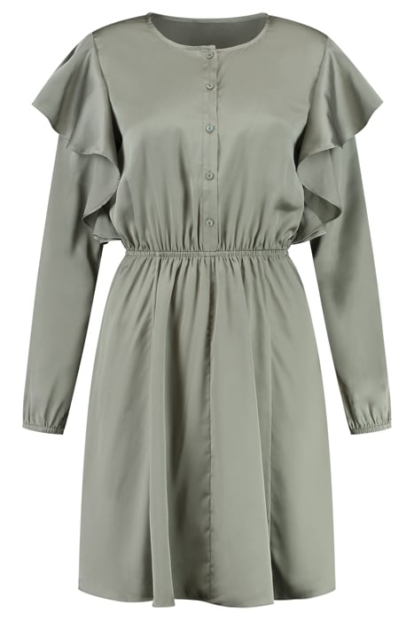 SERA DRESS SOFT OLIVE 1